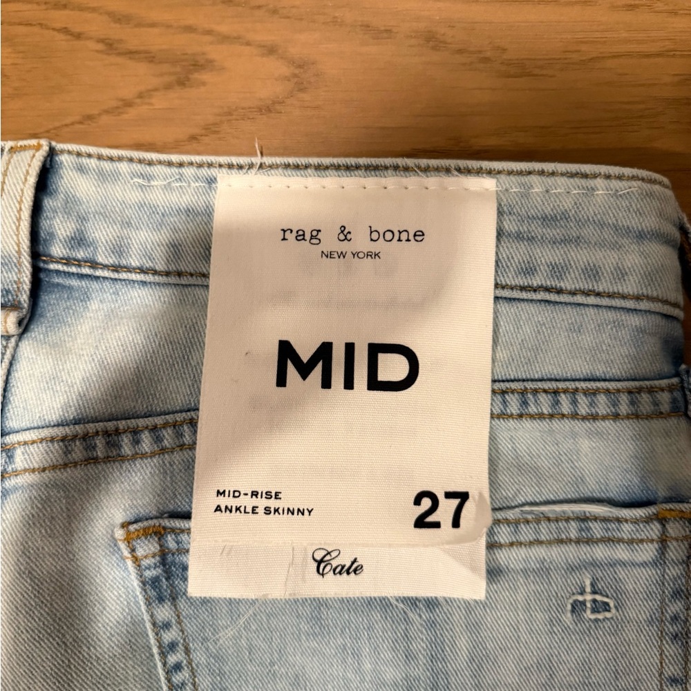 NWT Rag & Bone Cate mid-rise ankle skinny - Picture 3 of 5